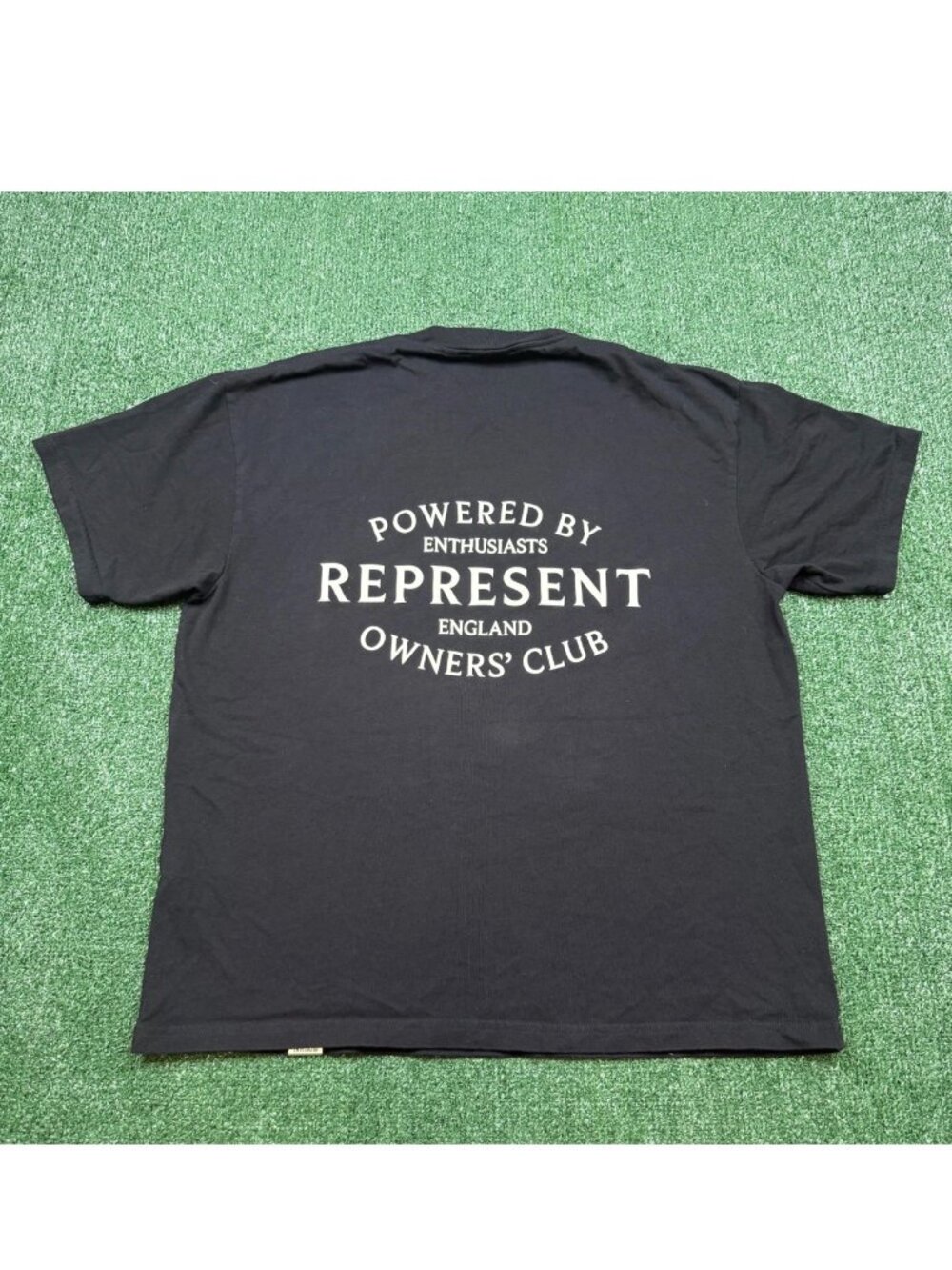 Represent Graphic T Shirt Size L Black Short Sleeve Streetwear Casual Tee Adults